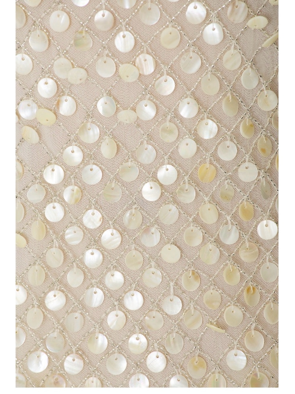 Lovers + Friends Ivory Sequin Mini Dress - Picture 4 of 4